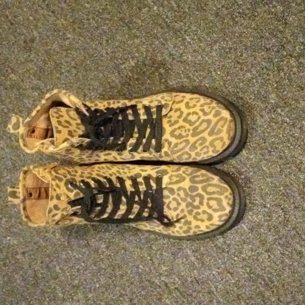 Steve Madden Animal Print Boots size 7
